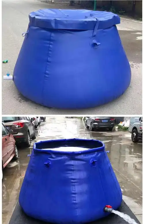 加厚水袋户外大容量农用水囤折叠水囊工地软体储水罐