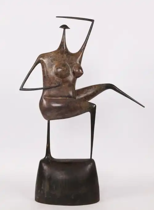 铜器工艺品摆件--艺术人体3-造型摆件批发-万菱购