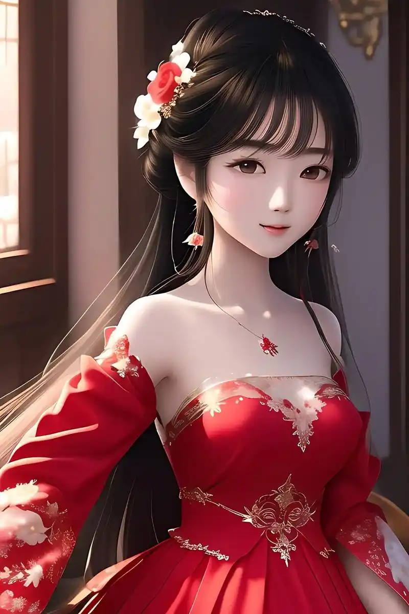 古风嫁衣.愿一生努力,一生被爱,想要的都拥有,得不到的都释怀 - 抖音