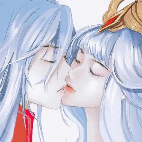 王者荣耀情侣头像李白王昭君