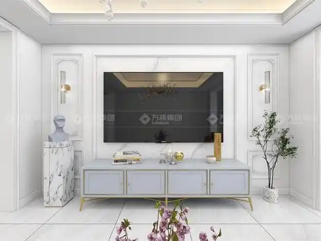 轻奢·浪漫中的优雅空间|复古|时尚|客厅设计|卧室设计|电视背景墙