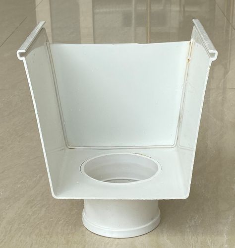 天沟雨水槽屋檐pvc塑料房檐排水槽u型屋顶接水槽檐沟落水房屋导水