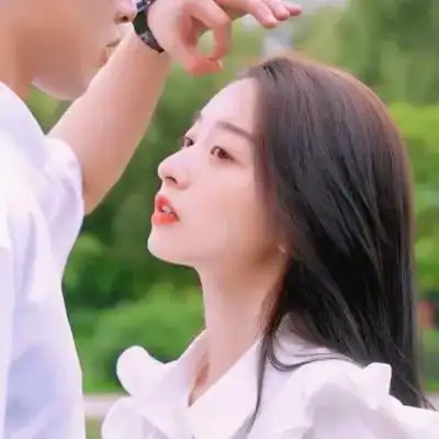 真人情头高级质感一人一半