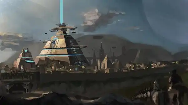 正文  最后要隆重介绍的是孟令寅小盆友的大作,气势恢宏的外太空要塞