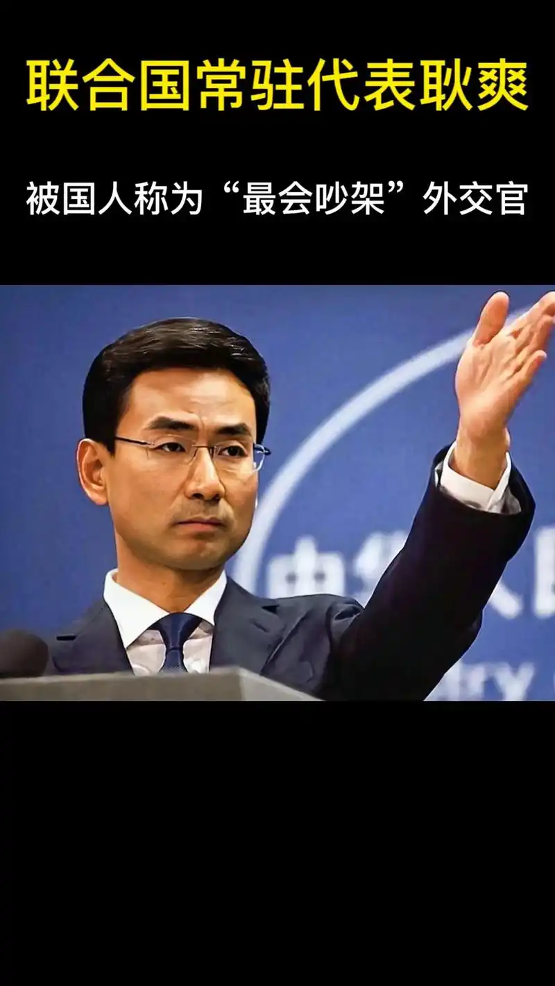 耿爽中国外交天团成员,一名不穿戎装的战士!铁骨柔情,舌战群儒 - 抖音