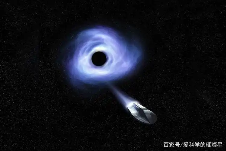 两个黑洞在吞噬物质,其中一个黑洞吞噬一颗恒星,出现周期性变亮|银河