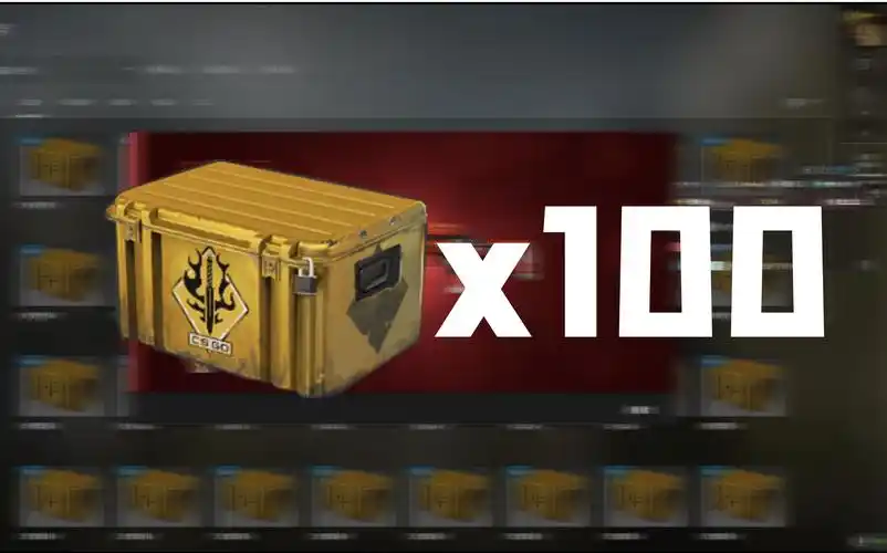 【csgo开箱】100光谱武器箱能出什么?我终于出了,但又没完全出