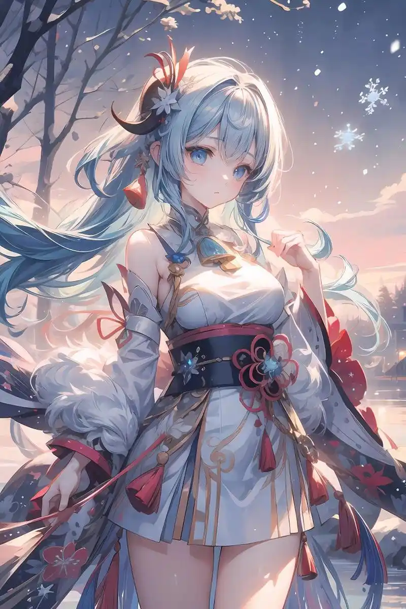 原神甘雨4k壁纸