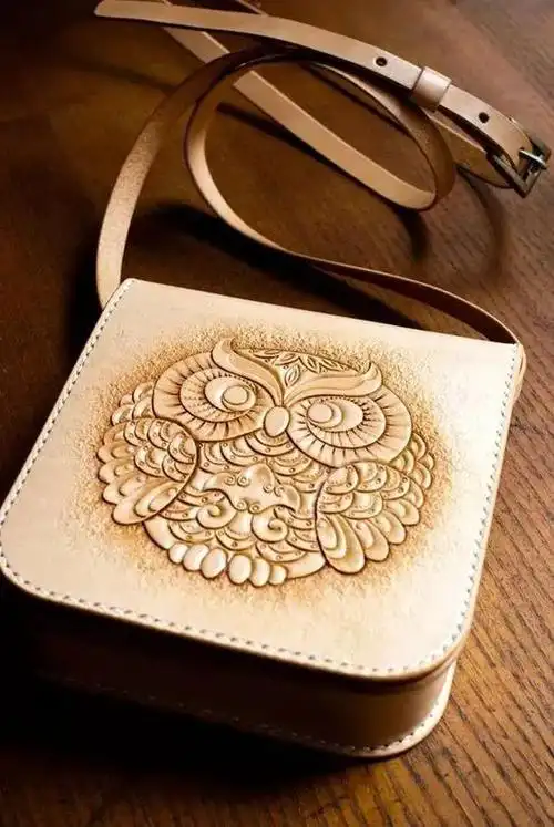 皮雕作品欣赏皮革这样玩才高级