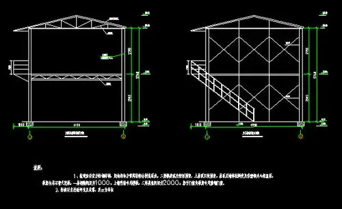 你的活动板房cad图纸下载过后怎么看不了哇
