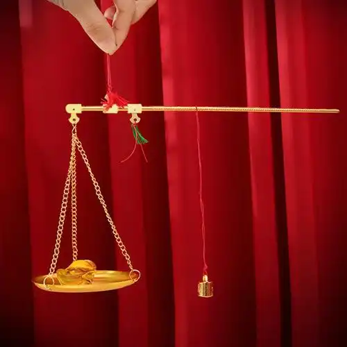 乔迁新居装饰新款秤称心如意摆件搬家进新房入宅仪式布置抓周用品