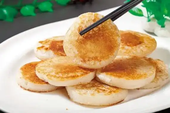 武汉小吃米粑粑,香甜软糯,饭后小甜点,回家自己做真的简单