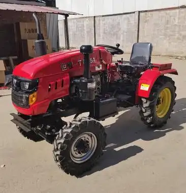 单缸四驱35马力拖拉机机身宽度117米
