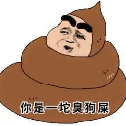 你是一坨臭狗屎表情图斗图表情