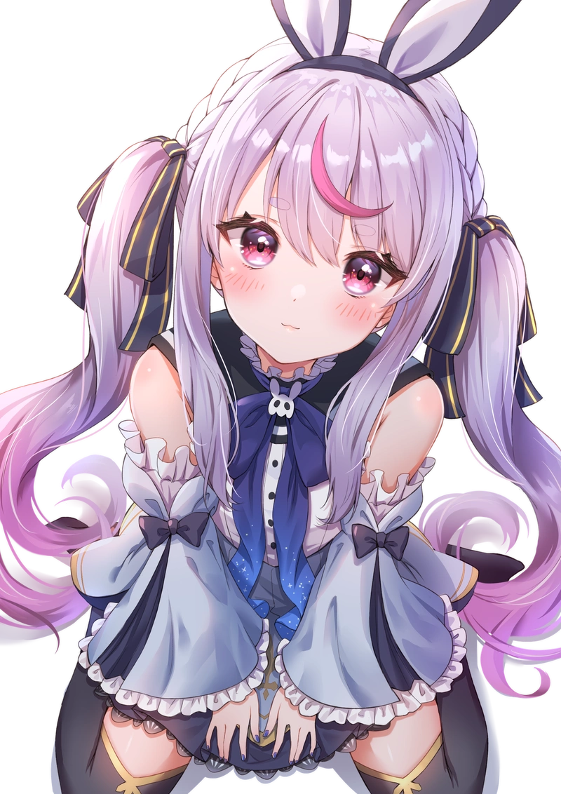 可爱二次元动漫双马尾美少女高清壁纸