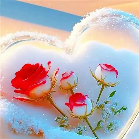 浪漫心形头像55张 治愈唯美带爱心的微信头像图片_微信头像_头像屋