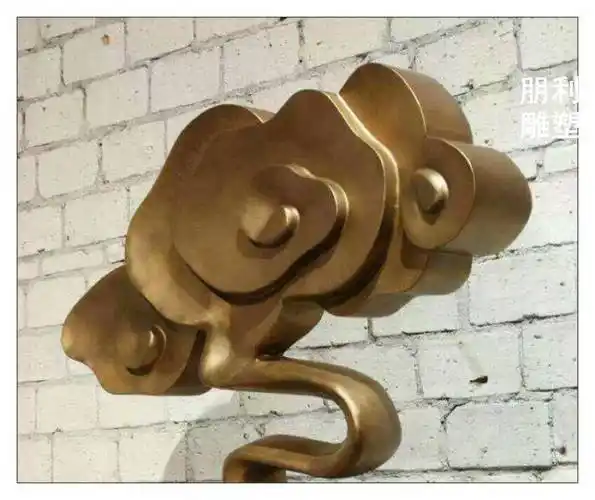 精神堡垒云朵雕塑制作厂家云块户外雕塑景观镂空云朵雕塑