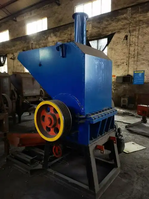 韦瑞德小型废轮胎粉碎机设备厂家废旧轮胎破碎机价格