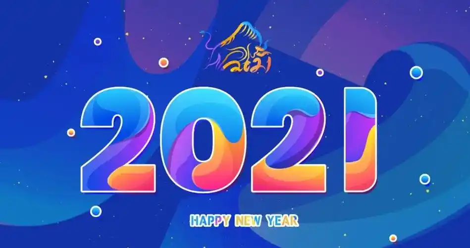 新年寄语再见20202021我们真来了