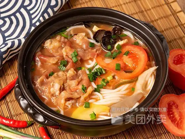 番茄肥牛米线图片