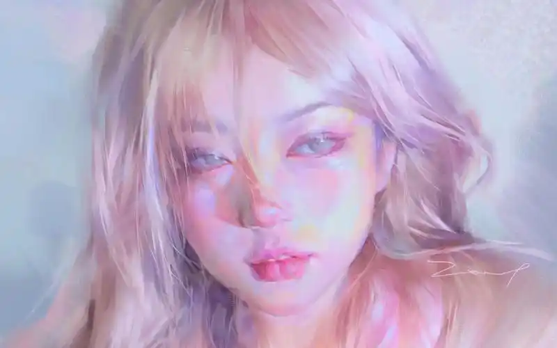 活动  【板绘厚涂】五颜六色的小姐姐