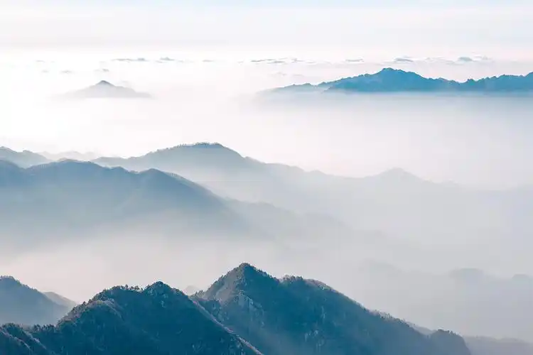 老君山金顶的朝霞—正版高清下载,购买_视觉中国图片素材中心