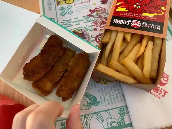 我也去吃了塔斯汀