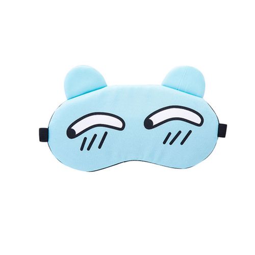 卡通表情眼罩睡觉遮光透气腰罩睡眠热敷专用冰敷