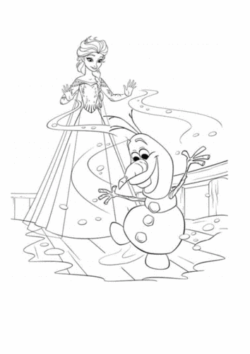 冰雪奇缘精选填色画(全套)可直接打印.docx 39页