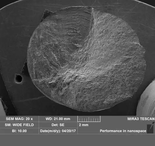 铝合金疲劳断口分析