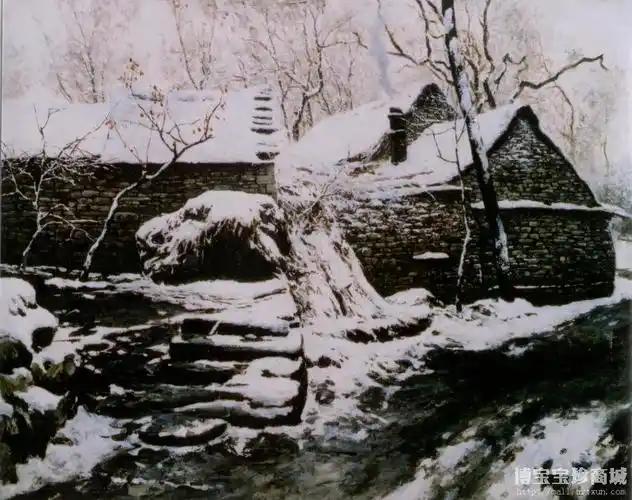 经典油画品味窦培高油画作品 感受大气雄浑的艺术美感