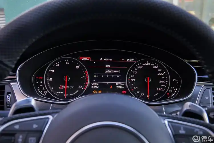 【奥迪rs 72016款4.0t sportback仪表盘汽车图片-汽车图片大全】-易车