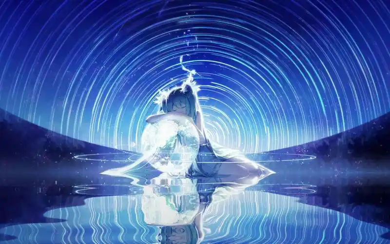 初音miku 水中镜唯美动态