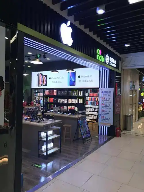 手机门头及背景形象较好