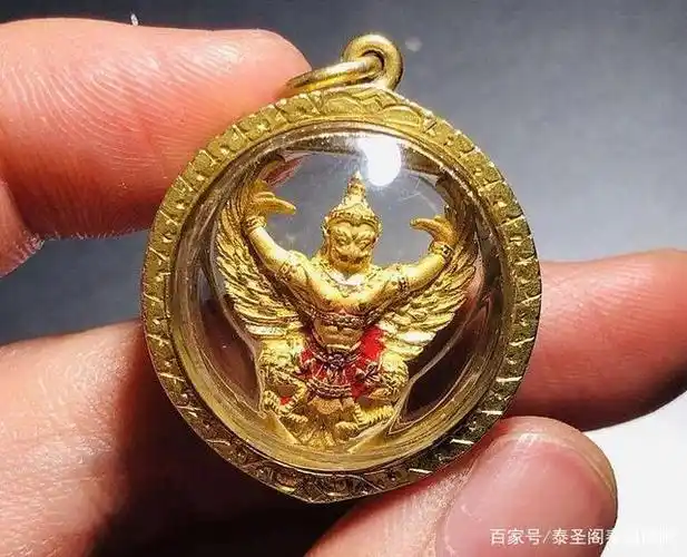 泰圣阁 法力高强的大鹏金翅鸟-鹰神迦楼罗泰国佛牌