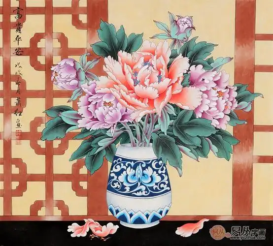 国画牡丹|洛阳牡丹甲天下