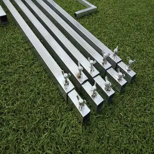 婚庆背景架子伸缩杆婚礼道具纱幔舞台加厚镀锌方管可升降厂家直销