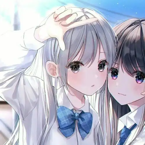 二人闺蜜头像拿图的在群里说一声