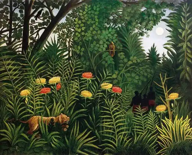 大一班童心画世界《卢梭的丛林》,珍藏版