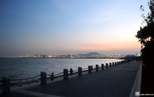 2011年深圳湾滨海公园观海长廊拍摄些图马洪胜深圳