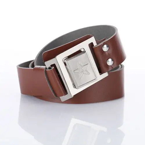 现货厂家儿童皮带成人训练五角星小红军舞台儿童表演腰带