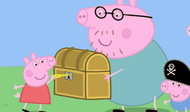 小猪佩奇儿童洗护没办法拒绝的小可爱