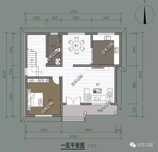10x12米简约美式双层别墅丨建筑师作品展