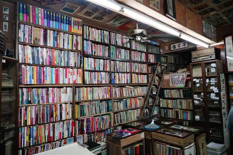 旧书店的一角
