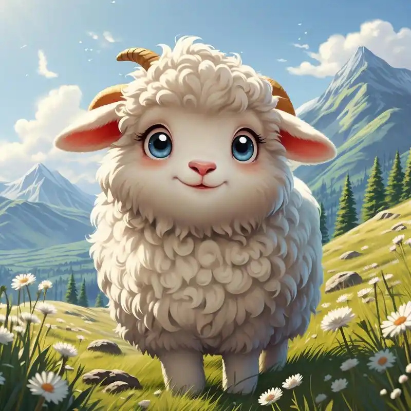 99小绵羊头像来啦～ 哇喔～超级可爱的小绵羊头像来啦!