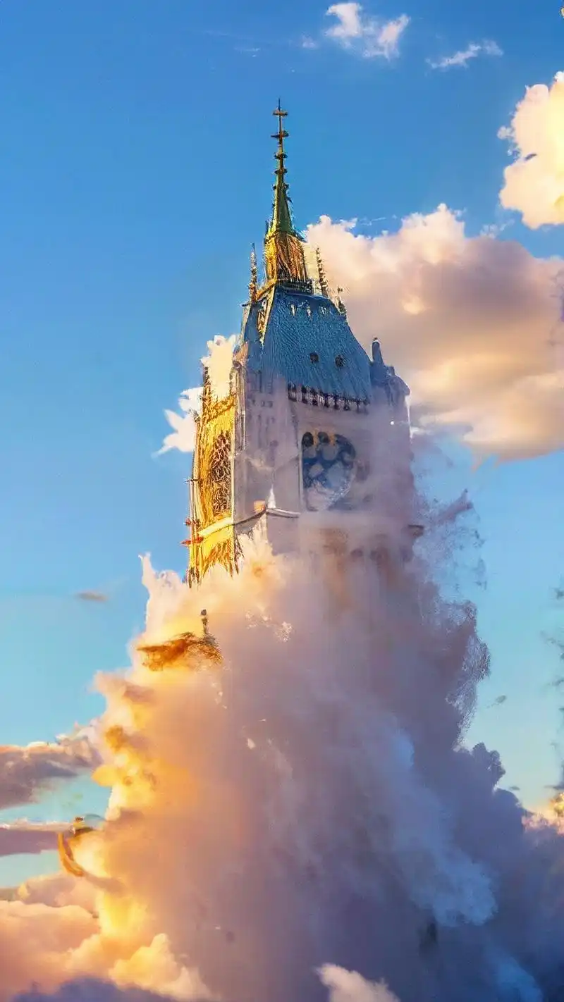 蓝色微信背景图,蓝天壁纸精选💙