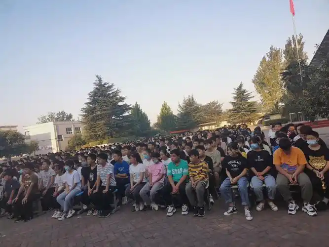 孟庄镇初级中学开学典礼