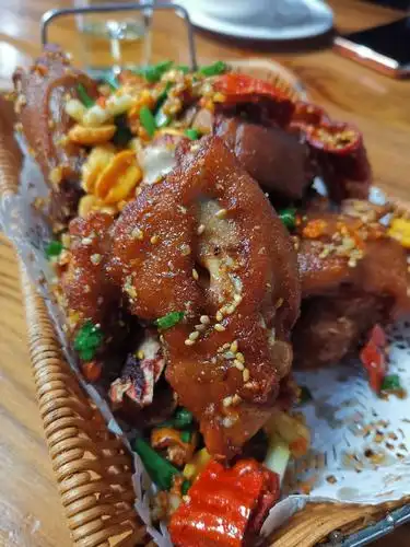 椒盐猪蹄,下酒菜