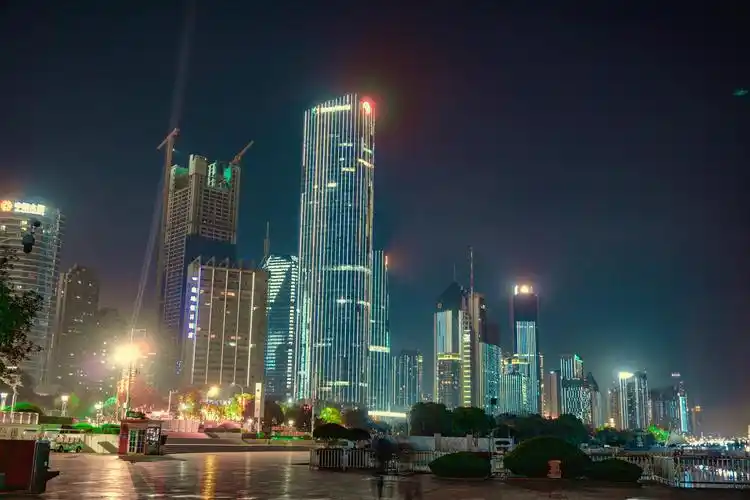 南昌cbd红谷滩夜景