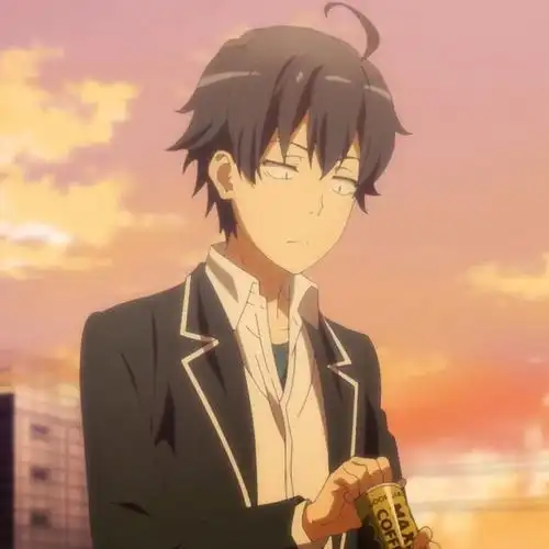 春物比企谷八幡头像大老师原画自裁每日图片比企谷八幡帝都动漫